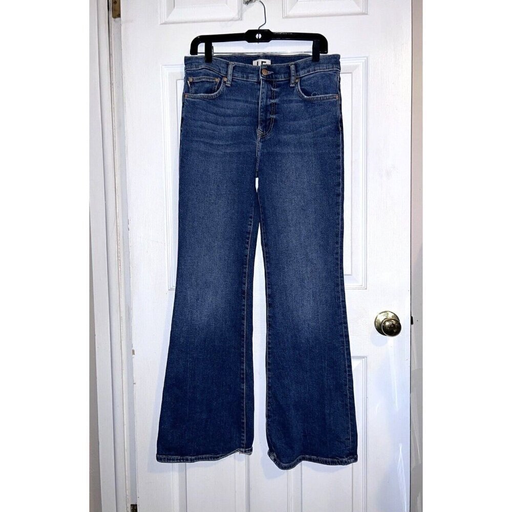 LOVERS AND FRIENDS River Verona Stretch Denim Low Rise Ultra Flare Jeans